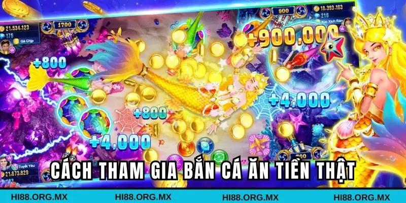 Từng bước chơi game đơn giản tại Hi88