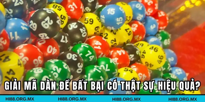 Giải mã dàn đề bất bại, phương pháp có thật sự hiệu quả?